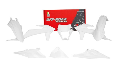 Rtech Plastikkit für KTM EXC 20-23 Weiß 6-teilig