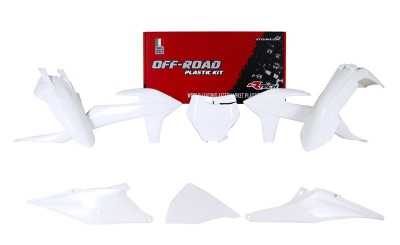 Rtech Plastikkit KTM SX/SXF 19-22 white 6pcs.