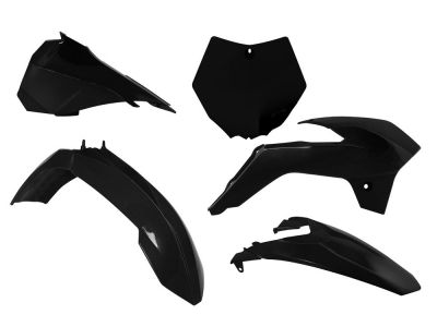 Rtech Plastikkit für KTM SX 85 13-17   schwarz 5 tlg.