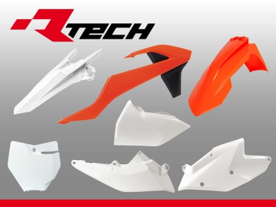Rtech Plastikkit KTM SX/SXF 16-18 OEM colors 6pcs.