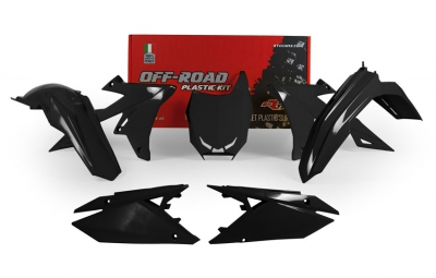 Plastikkit RMZ 450 18- / RMZ 250 19- schwarz 5 tlg.