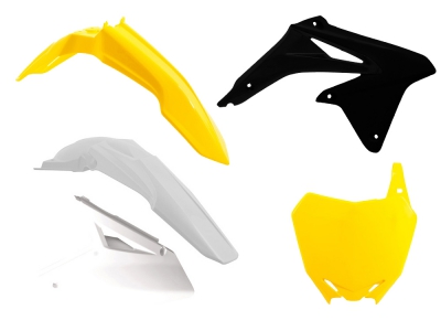 Plastikkit RMZ 450 08-17 Gelb/Schwarz US 2015 5 tlg.