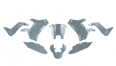 Rtech T7 REVOLUTION Plastik kit für Yamaha Tenerè 700 2019-2024 Grau