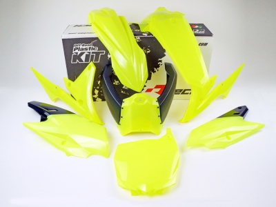Plastikkit YZF 450 14-17 / YZF 250 14-18  Neon Gelb  5tlg.