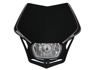 Lampenmaske V-Face schwarz E-geprüft