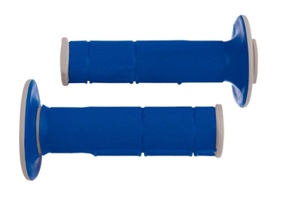 RT Dual-griffgummi grau/ blau uni