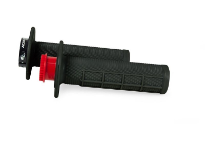 Rtech Half Waffle Lock on Griffe Schwarz