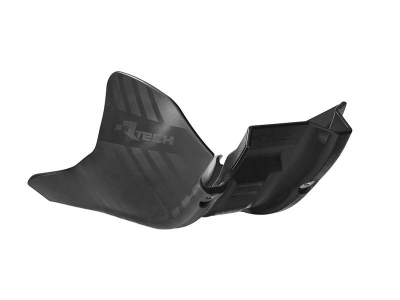 Rtech Plastik Motorschutz für KTM/HSQ/GG 250/300 2t MX 17-22, Enduro 17-23 Schwarz
