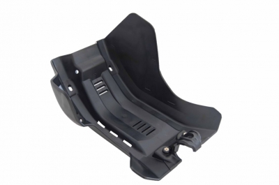 Rtech Plastik Motorschutz  für KTM SX-F 450 19-22, Husqvarna FC 450 19-22, GasGas MC 450F 21-23 Schwarz