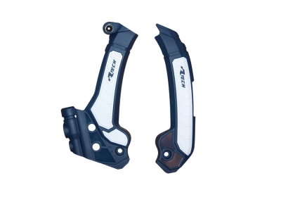 Rtech grip frame protectors Husqvarna TC/FC 23-, TE/FE 24- blue/white