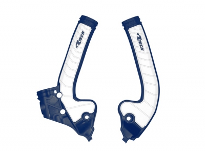 Rtech Grip Rahmenschützer für Husqvarna TC 85 18- Blau/Weiß
