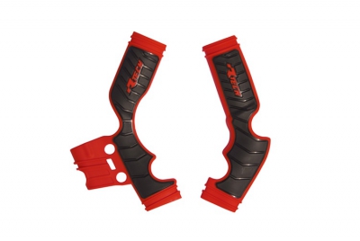 Rtech Grip Rahmenschützer für GasGas MC 65 21-23 Rot/Schwarz