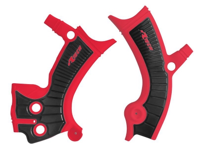 Rtech Grip Rahmenschützer Yamaha/Fantic XXF 450 21-22, 250 21-23, XEF 450 21-23, 250 21-23 Rot/Schwarz