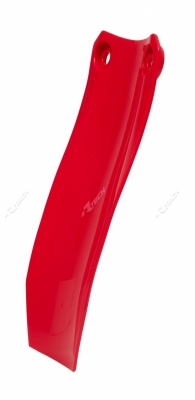 Rear shock mud plate Honda CRF 450 17-20 / CRF 250 18-21 red