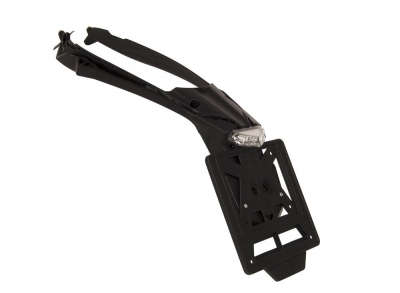 Kennzeichenhalter / Rücklicht für KTM EXC 17-19 mit Integra system Schwarz