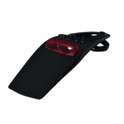 Kennzeichenhalter LED, UNI schwarz