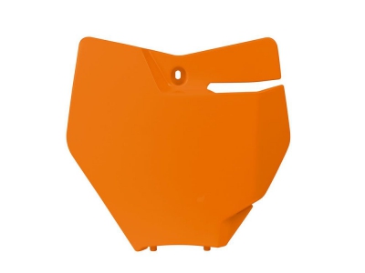 numberplate front SX/SXF 16-18 orange
