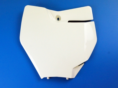numberplatel front SX/SXF 16-18 white