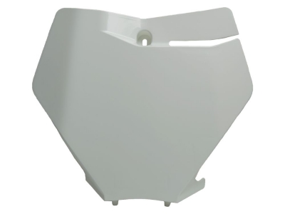 numberplatel front SX/SXF 2019- white
