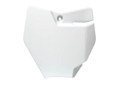 Nummerntafel vorn für KTM SX 65 16-23, GasGas MC 65 21-23 Weiß
