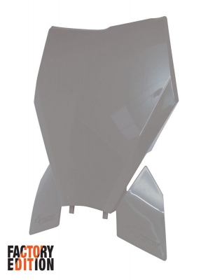 Factory numberplatel front KTM SX/F 23- grey