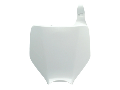 Nummerntafel vorn KX(F) 03-08, RMZ250 04-06 weiß