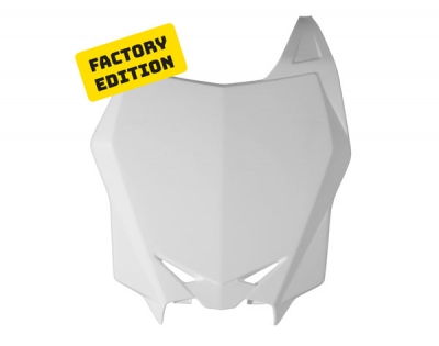Factroy-numberplate RMZ 450 08-17, RMZ 250 10-18 white