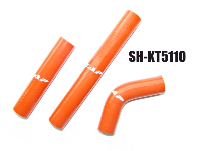 Silikon-Kühlerschlauch KTM  EXC 250/ 300 2T 08-11  orange