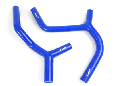 Silicone-Hose Kawasaki KX 450f 16-  blue Y-Kit