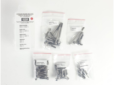 Splitstream Titan Motor Schrauben Kit HONDA CRF 450 2017-