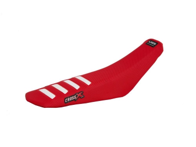 CrossX Sitzbezug UGS-WAVE Honda CR 125 93-97 CR 250 92-96 Rot Weiß