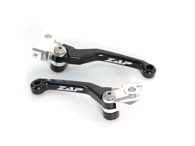 Competition Klapphebelsatz Honda CRF 250/450 -06, CR 125/250 92-07 Schwarz