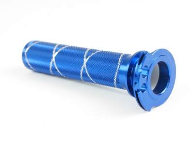 ALU throttel tube Husqvarna 4T FC 16- / FE 17- 2T TPI with bearing silver