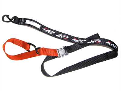 Spanngurte ZAP 2-teilig, 40mm breit, Soft Hook -Made in USA- ORANGE
