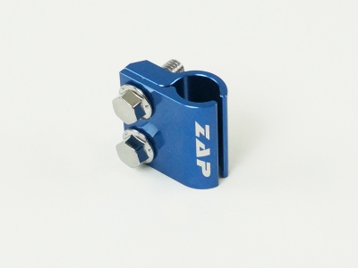 brake hose clamp CR(F), YZF 05- blue