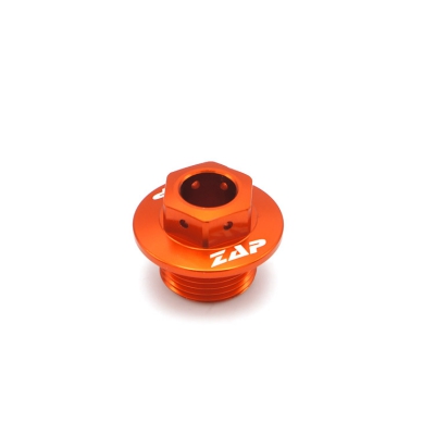 ZAP Steuerkopf/Achsmutter für KTM SX/F, EXC M20 Orange