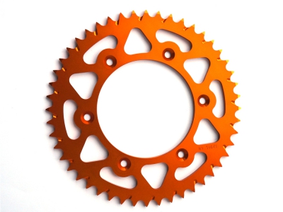 rearsprocket KTM 48 teeth orange