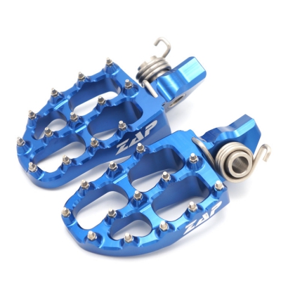 ZAP E-Peg foot peg Husqvarna TC/FC 16-22, TE/FE 17-23 Blau
