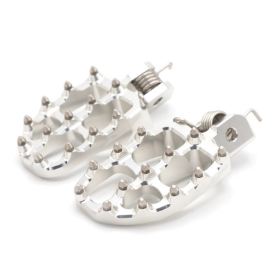 ZAP E-Peg foot pegs Beta RR 50/125 LC/Trail silver