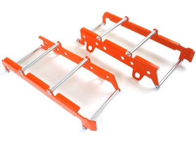 ZAP Kühlerschutz für KTM SX/F 19-22, EXC 20-23 Orange