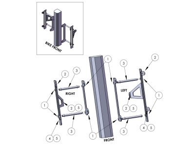 ZAP Radiator Guard KXF450 2012- 15