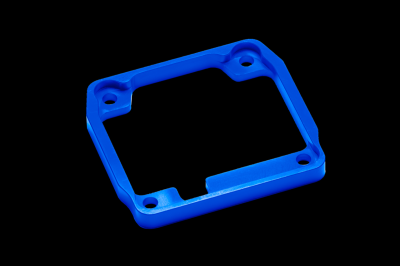 Lectron Float Bowl Bracket Gefräst Blau