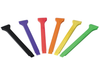Schlammspachteln verschiedene Farben